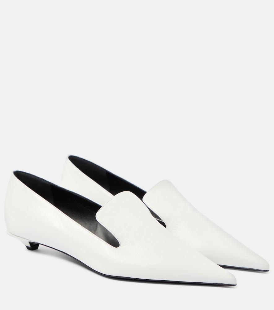 proenza schouler leather pumps