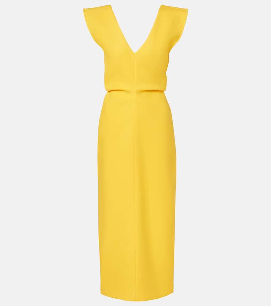 proenza schouler mariam scuba midi dress