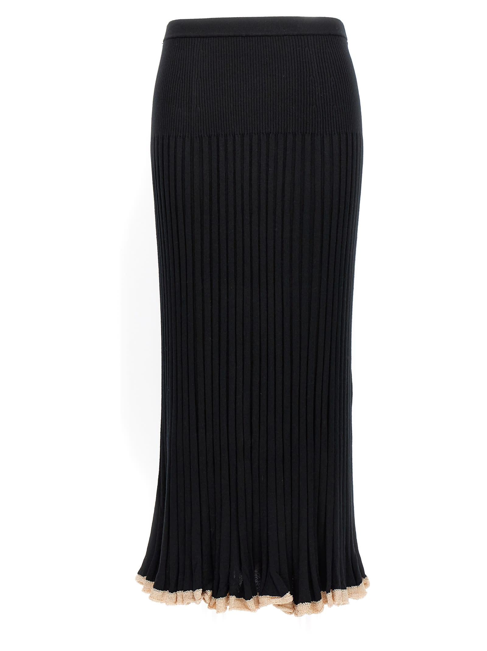 proenza schouler ribbed skirt