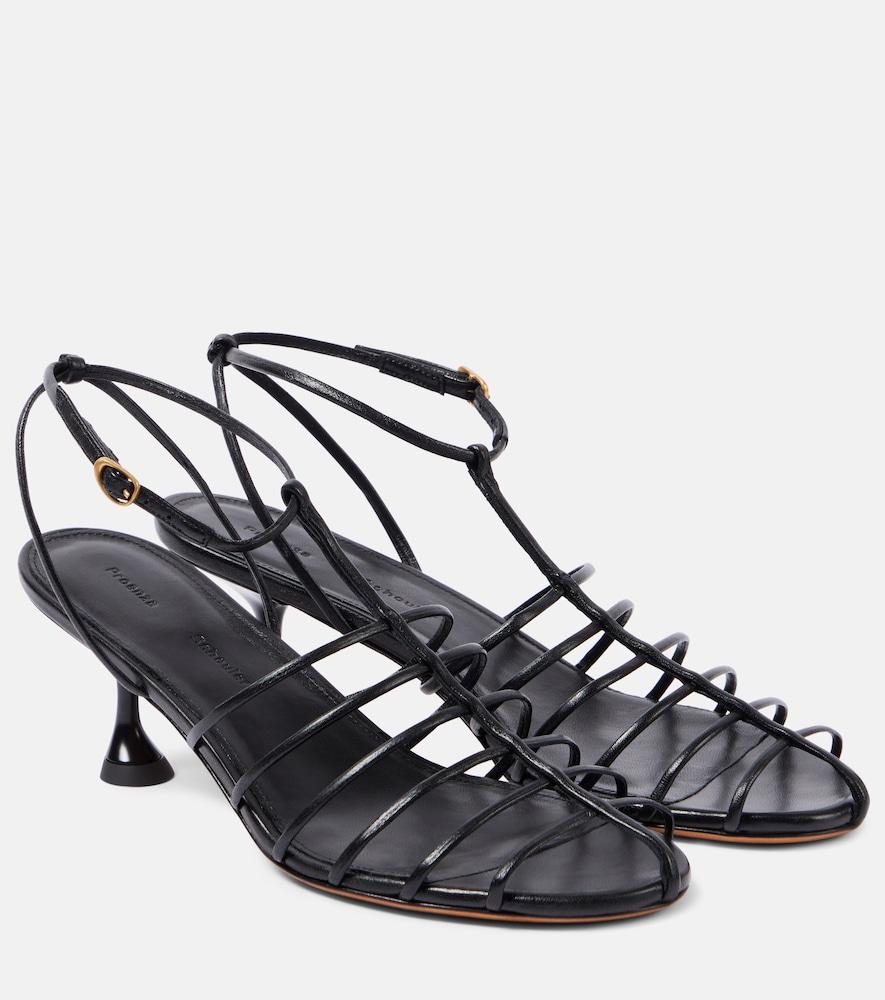 proenza schouler tee cage 60 leather sandals