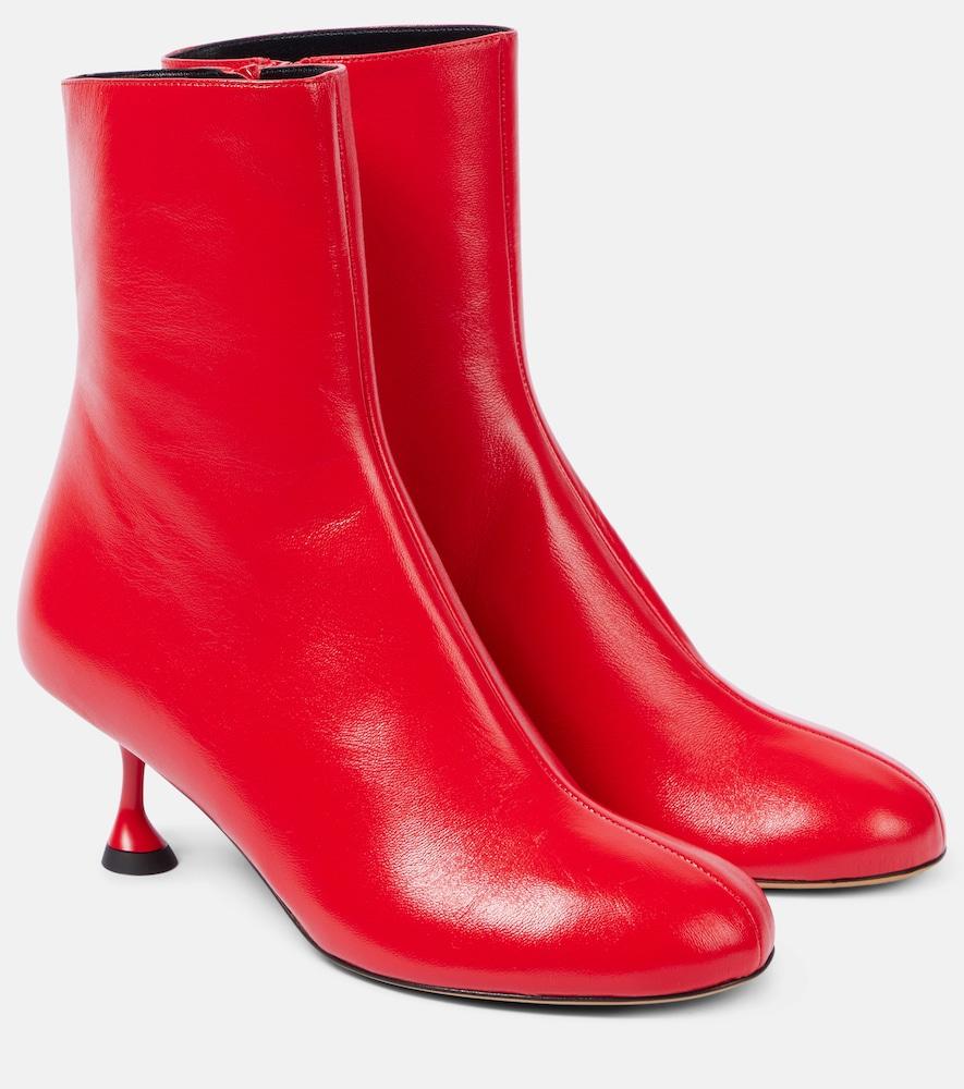 proenza schouler tee leather ankle boots