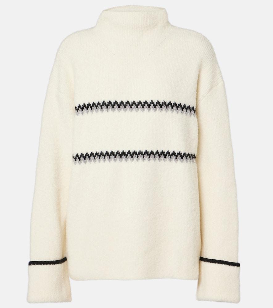 proenza schouler white label anne fair isle wool