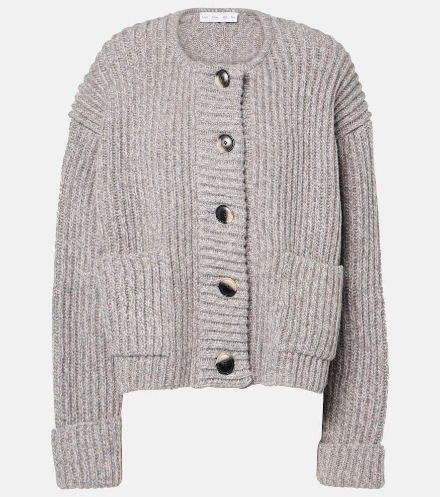 proenza schouler white label azura wool cardigan