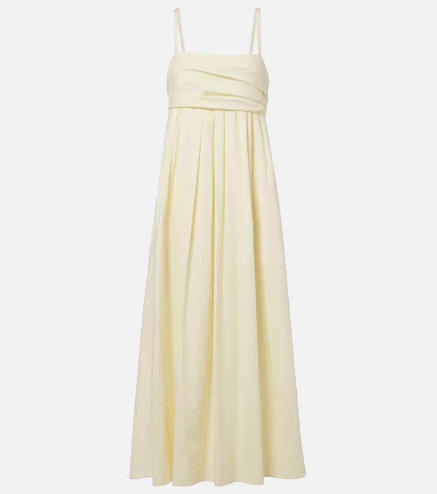 proenza schouler white label claudine poplin midi dress