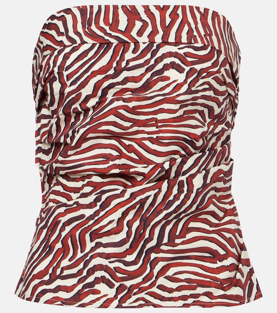 proenza schouler white label maisy printed cotton