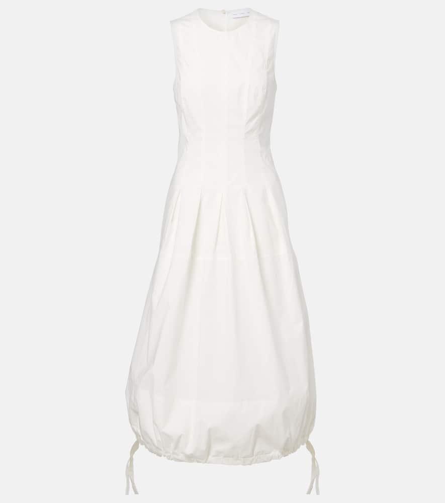 proenza schouler white label marley cotton midi dress