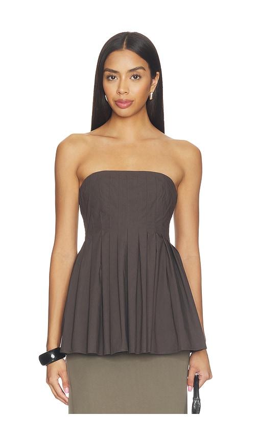 proenza schouler white label proenza schouler avine top in brown.