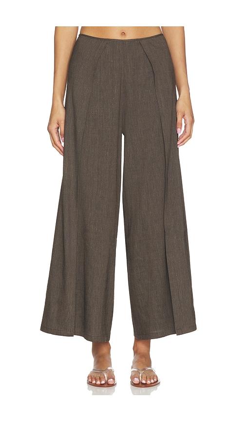proenza schouler white label proenza schouler calla pant in brown.