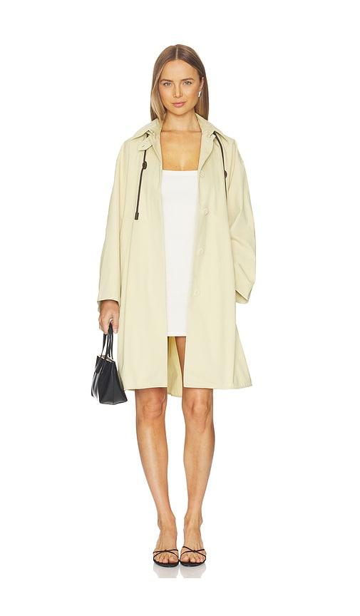 proenza schouler white label proenza schouler camryn trench in yellow.