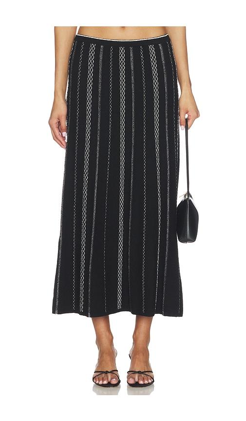 proenza schouler white label proenza schouler morena skirt in black,white.