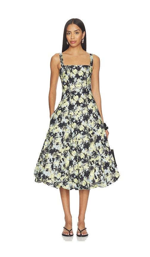 proenza schouler white label proenza schouler tulah dress in black,baby blue.