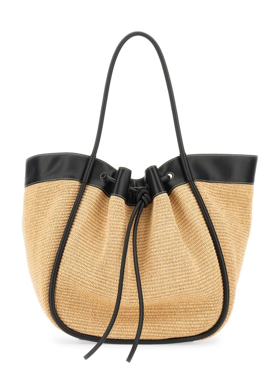 proenza schouler xl tote bag with ruffles