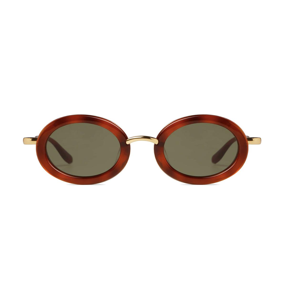 projekt produkt p12 hmcc5 c3g tortoise gold marrone acetate/titanium occhiali da sole - women