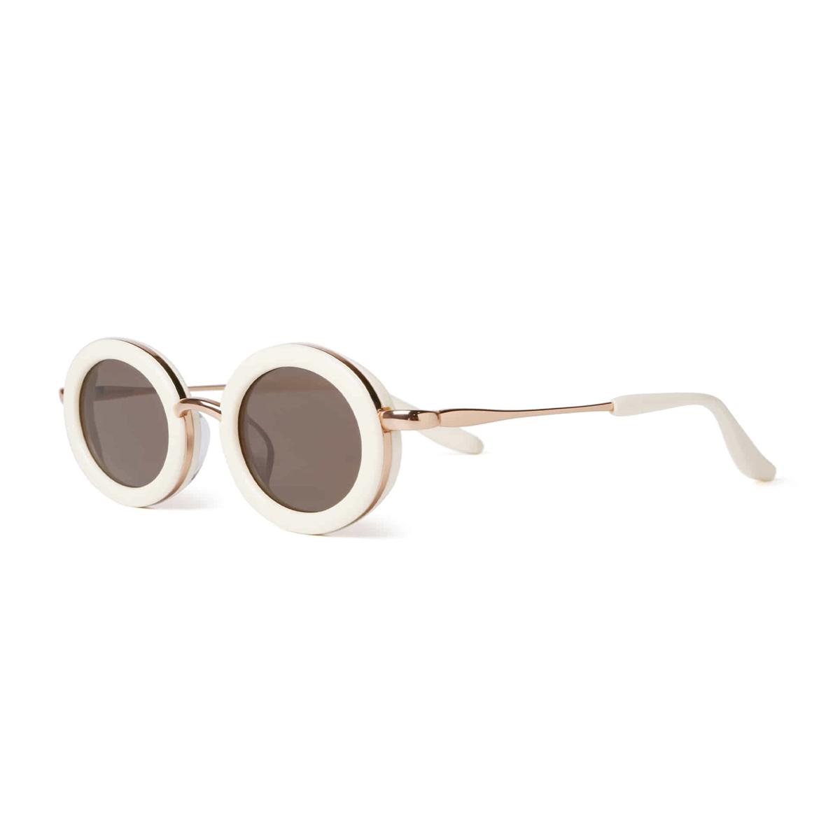 projekt produkt p12 hmcc5 c7pg ivory gold avorio acetate/metal occhiali da sole - women