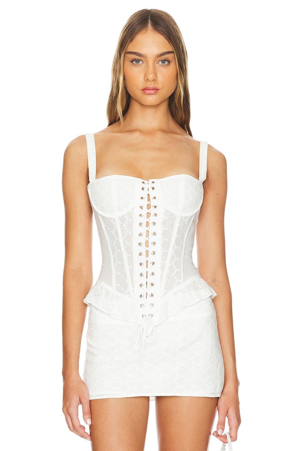 prophecy tie up corset