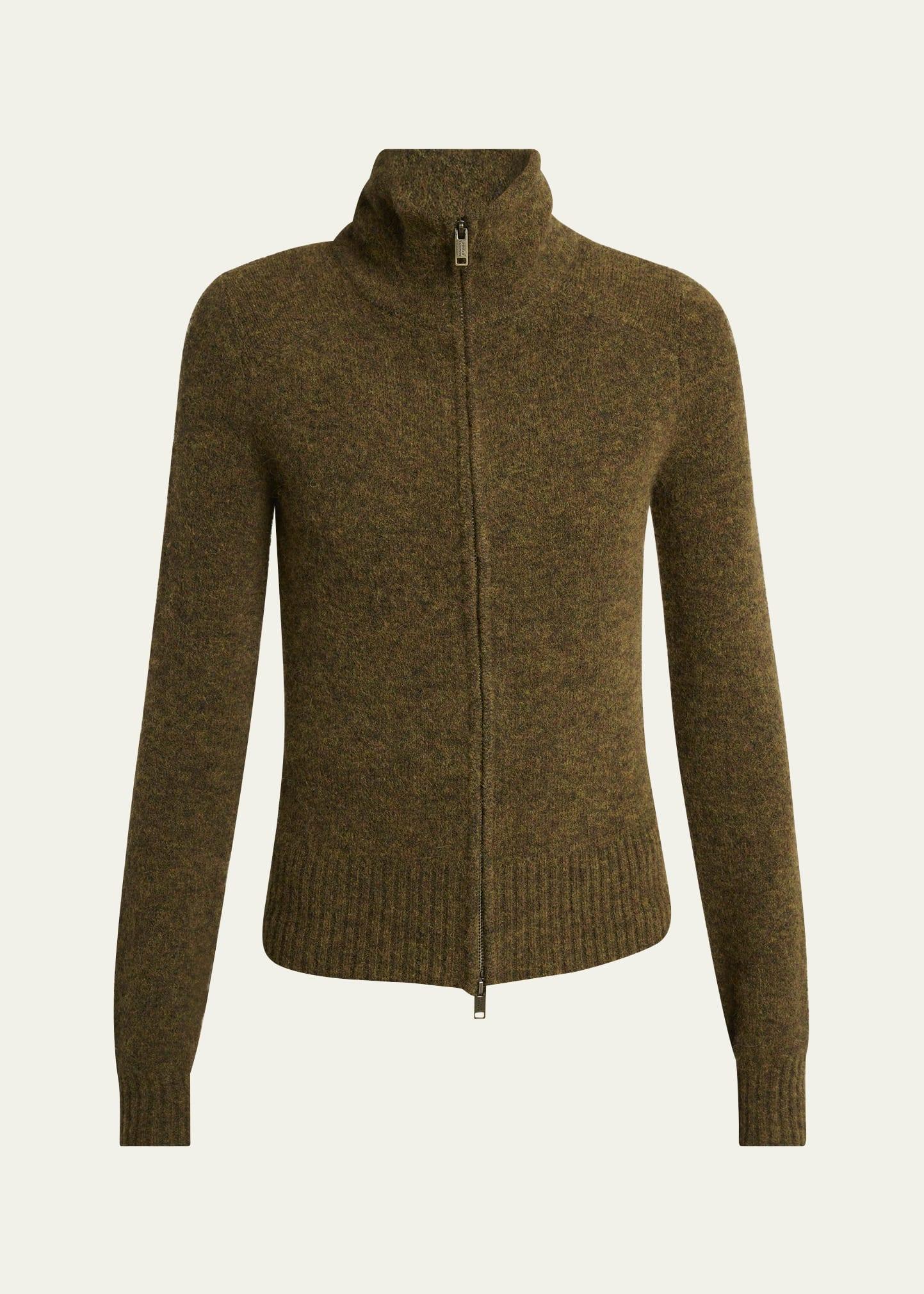 prunella full-zip sweater jacket