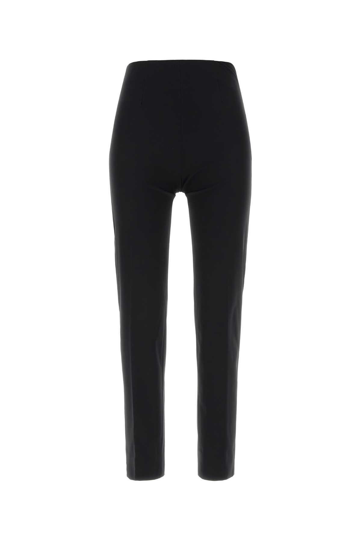 pt torino black stretch jersey gioia pant