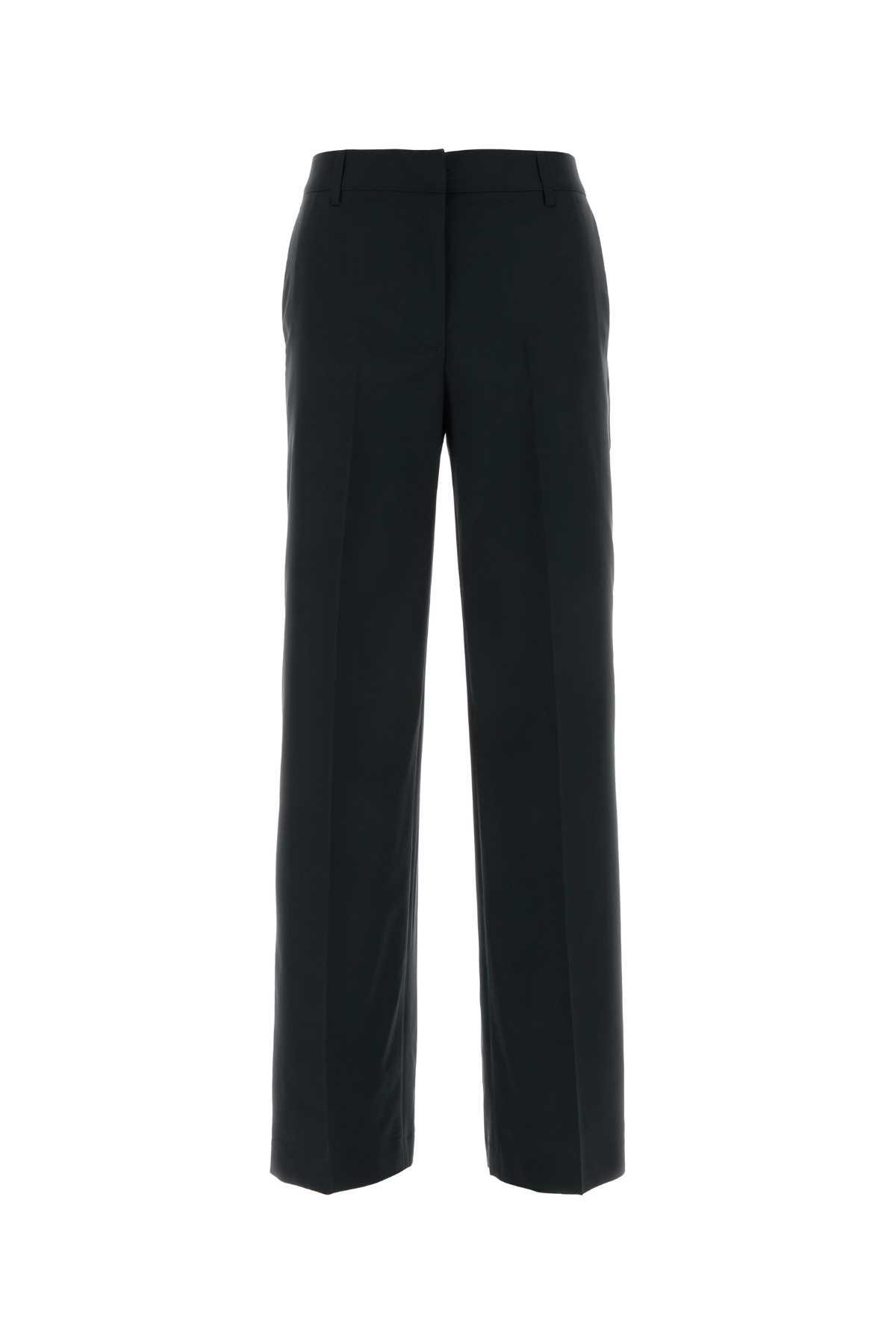 pt torino black twill francoise pant