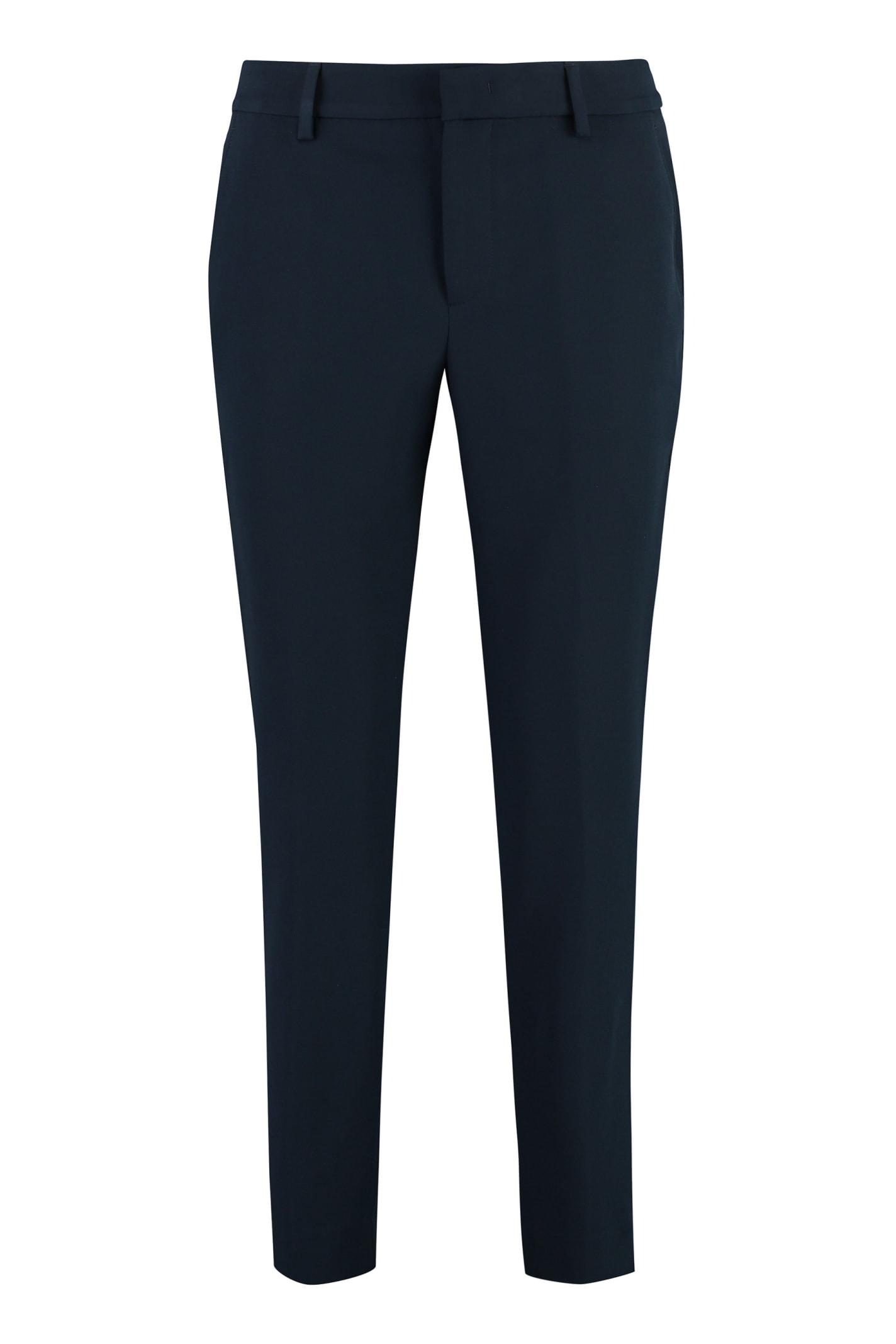 pt torino new york techno fabric tailored trousers