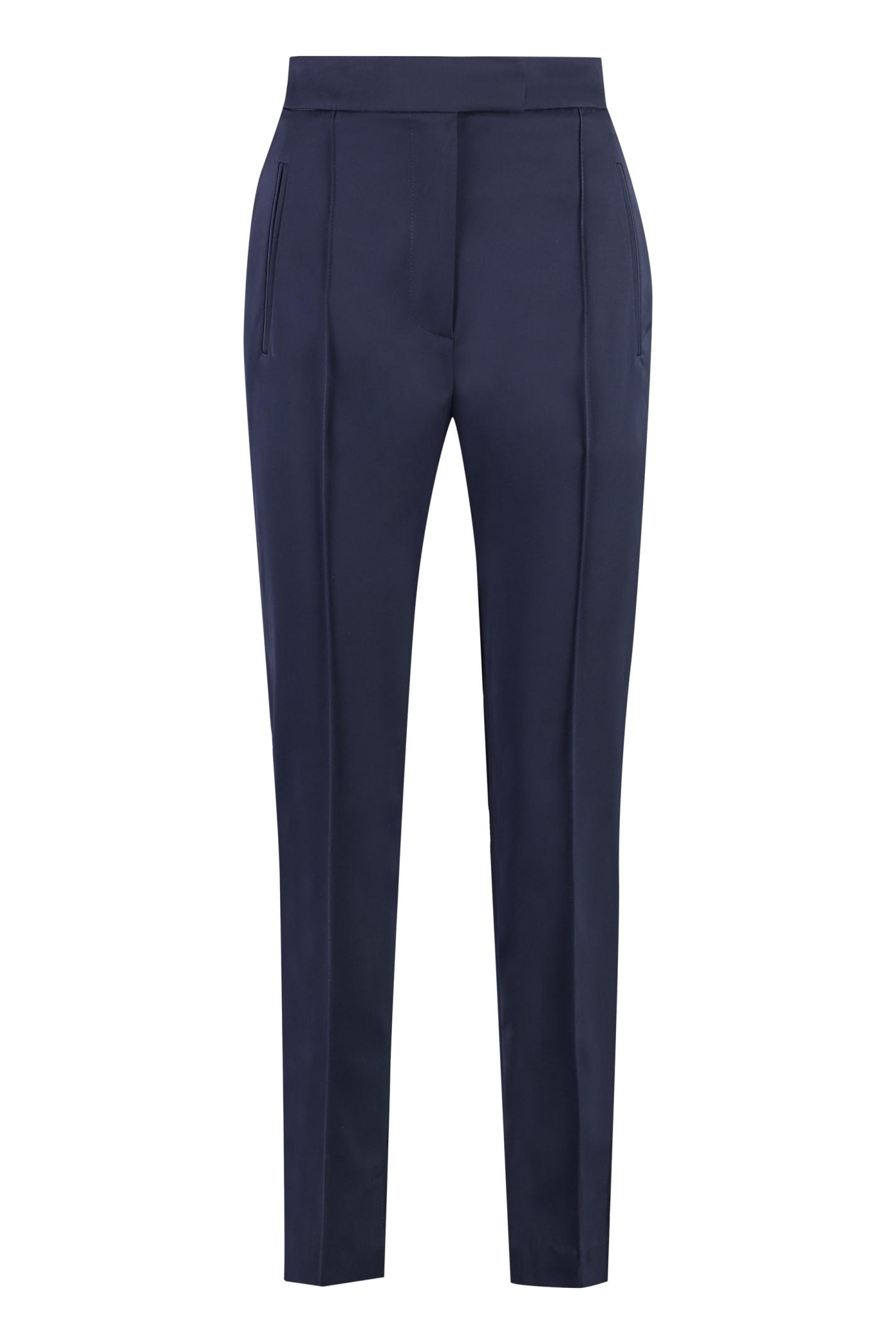 pt torino stretch viscose trousers