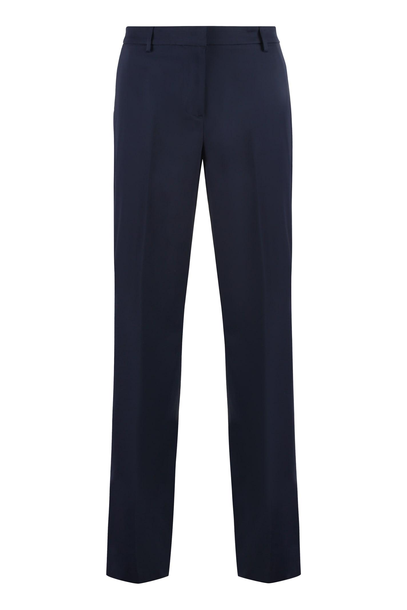 pt torino stretch viscose trousers