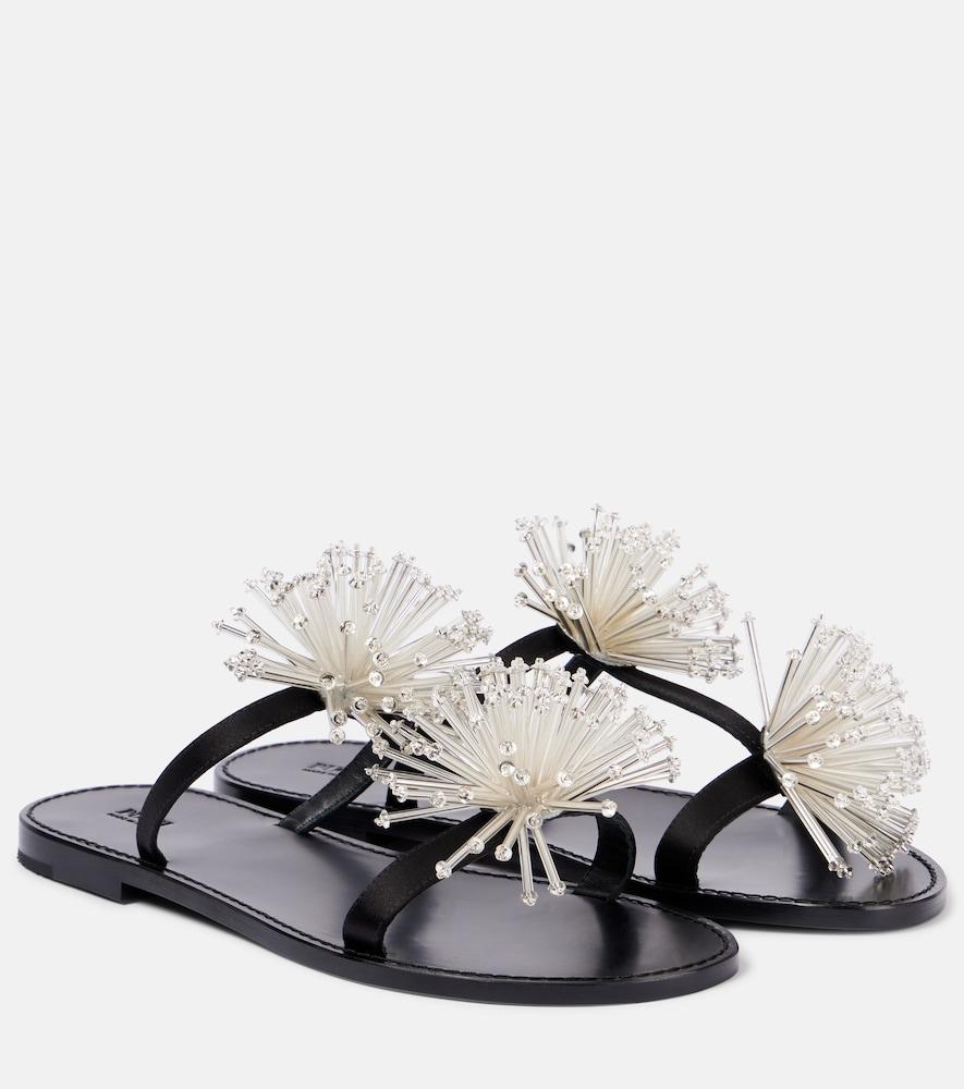 pucci beaded sandals