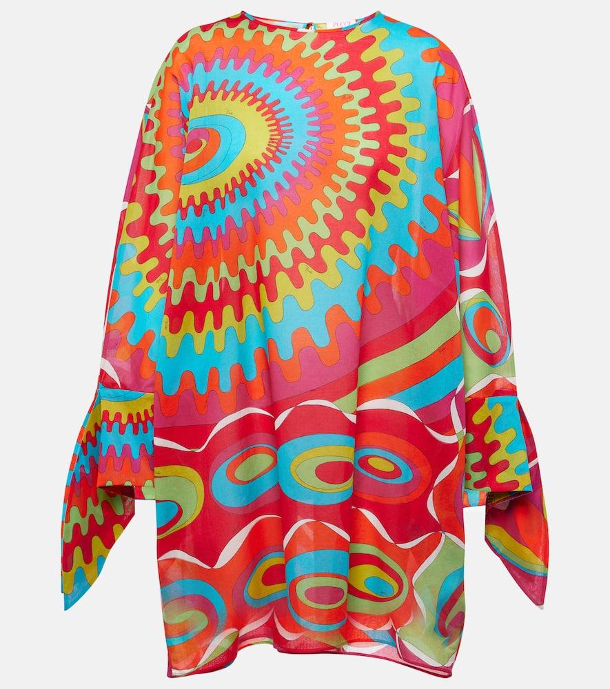 pucci bersaglio printed cotton kaftan