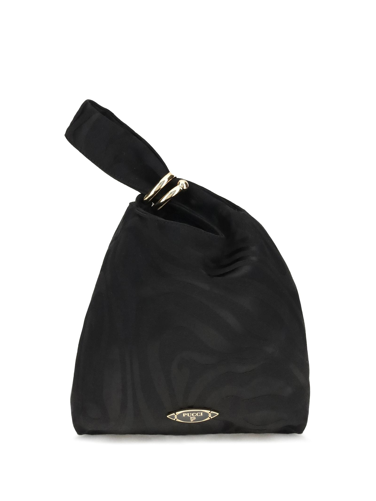 pucci emilio silk clutch bag