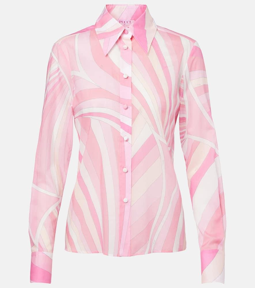 pucci iride cotton shirt