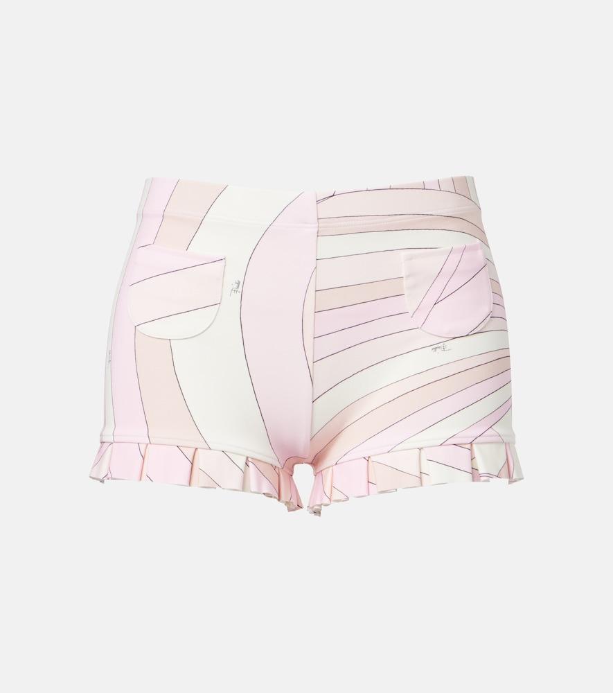 pucci iride jersey shorts