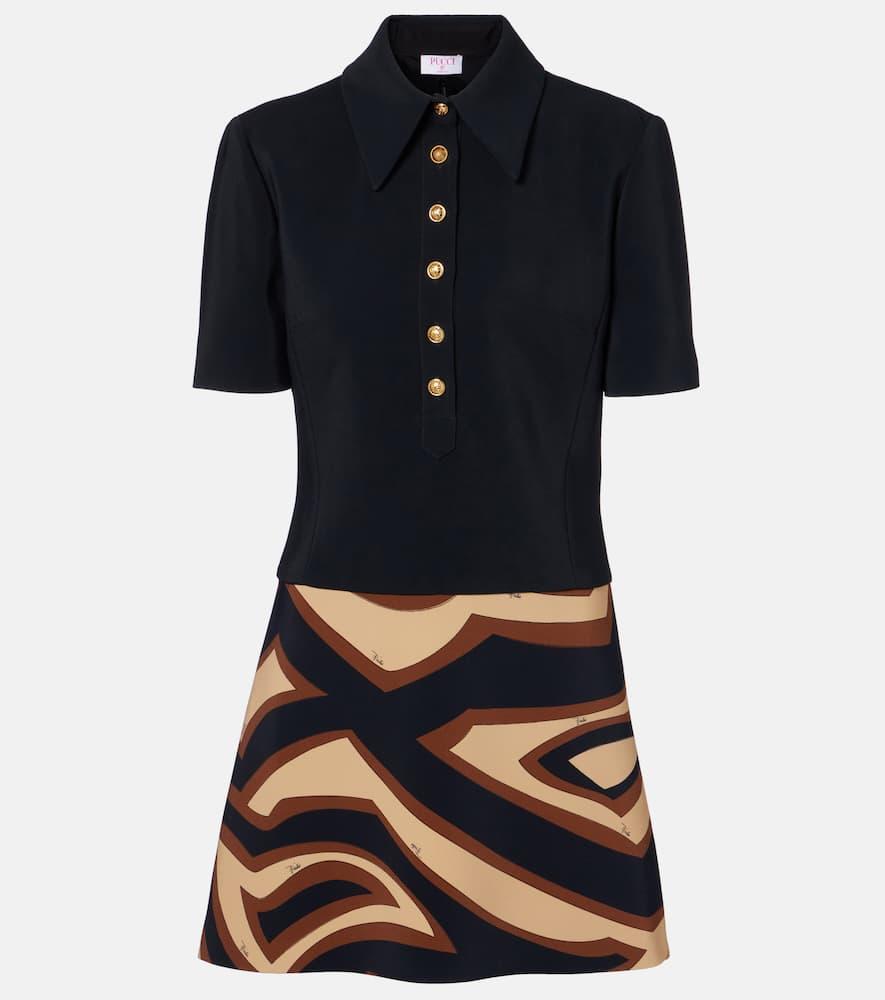 pucci labirinto polo dress