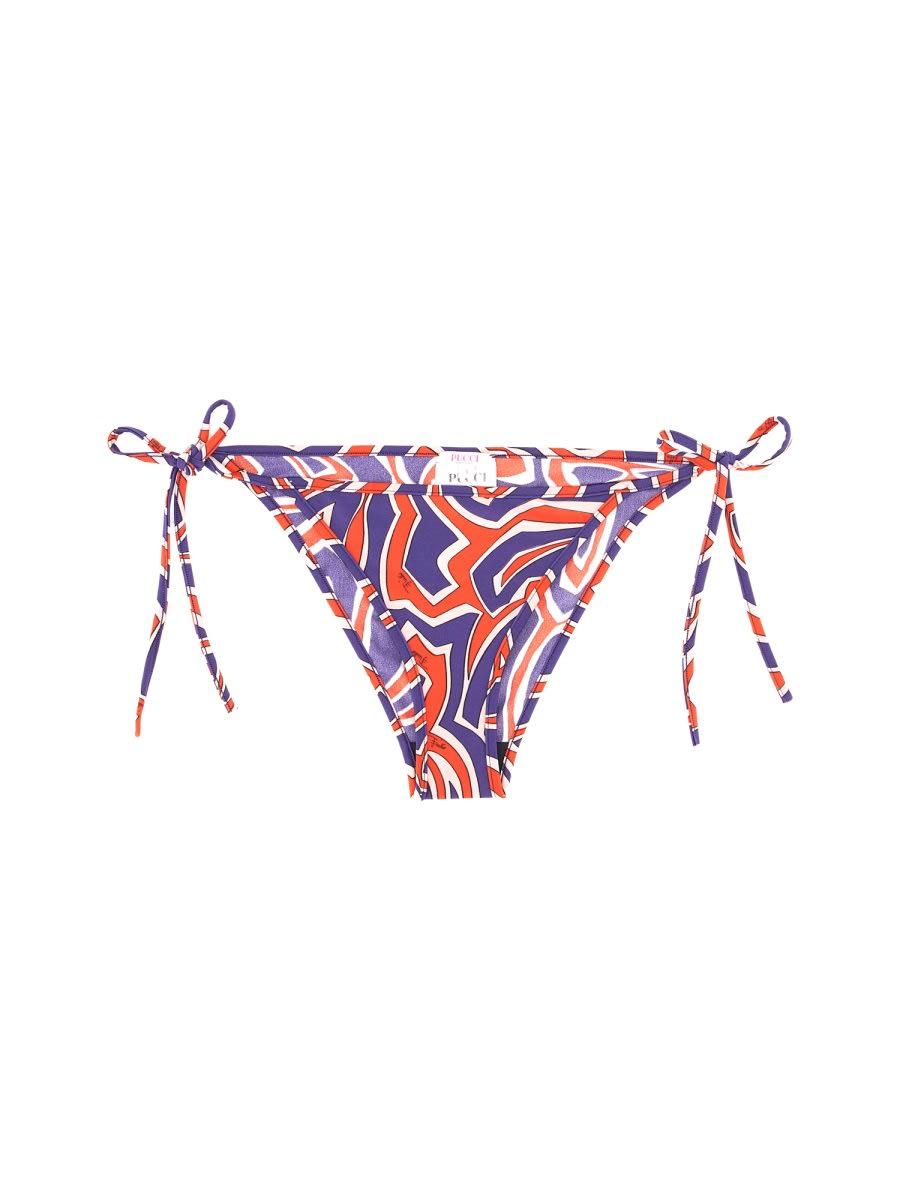 pucci labyrinth print bikini bottom