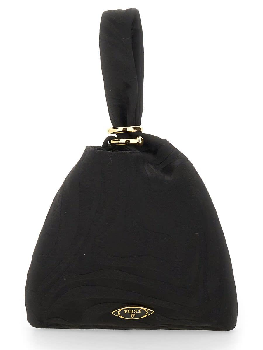 pucci marble print emilio clutch bag