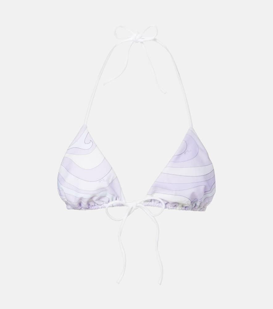 pucci marmo bikini top