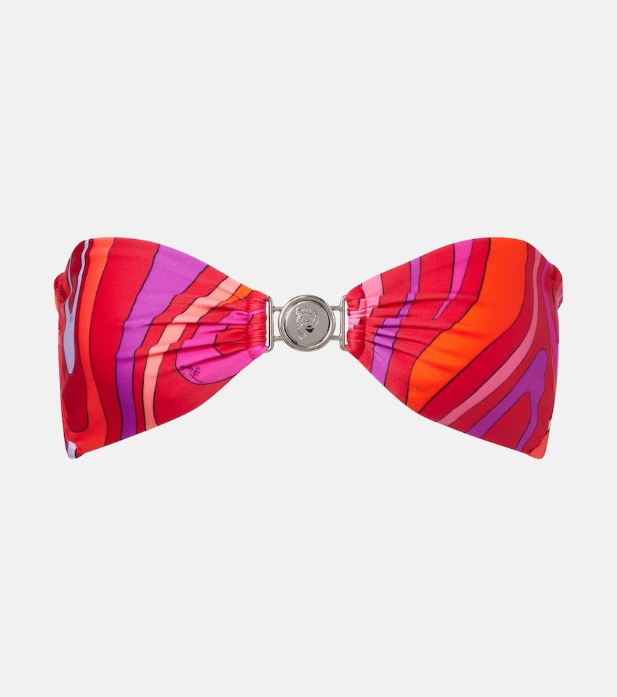 pucci marmo embellished bikini top