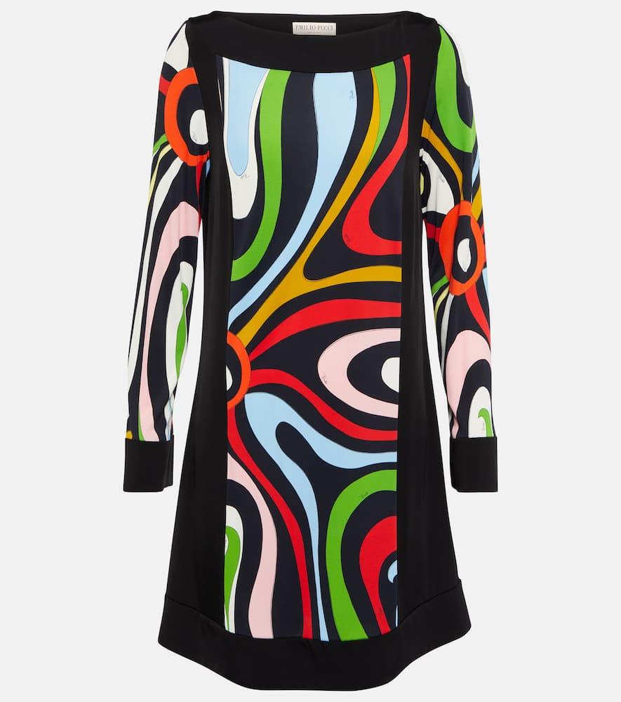 pucci marmo jersey minidress