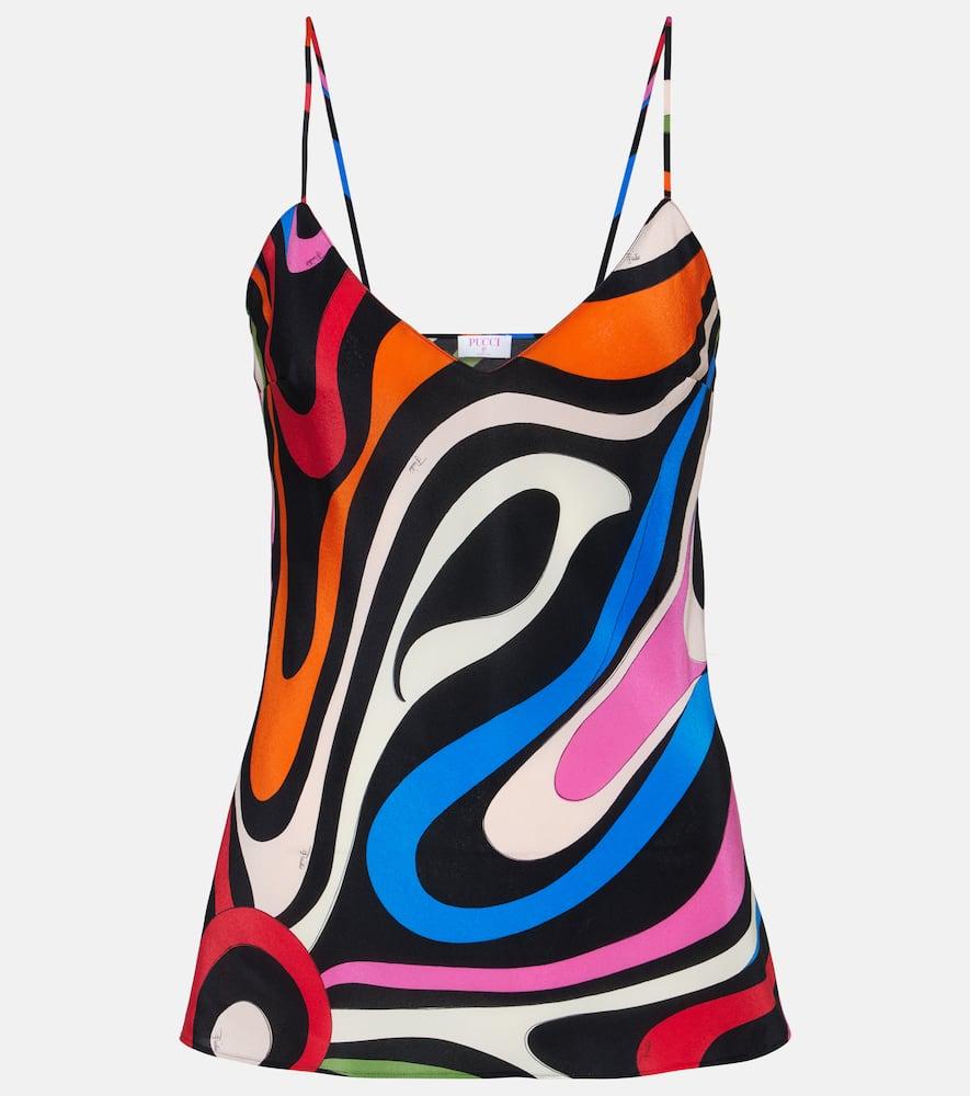pucci marmo silk camisole