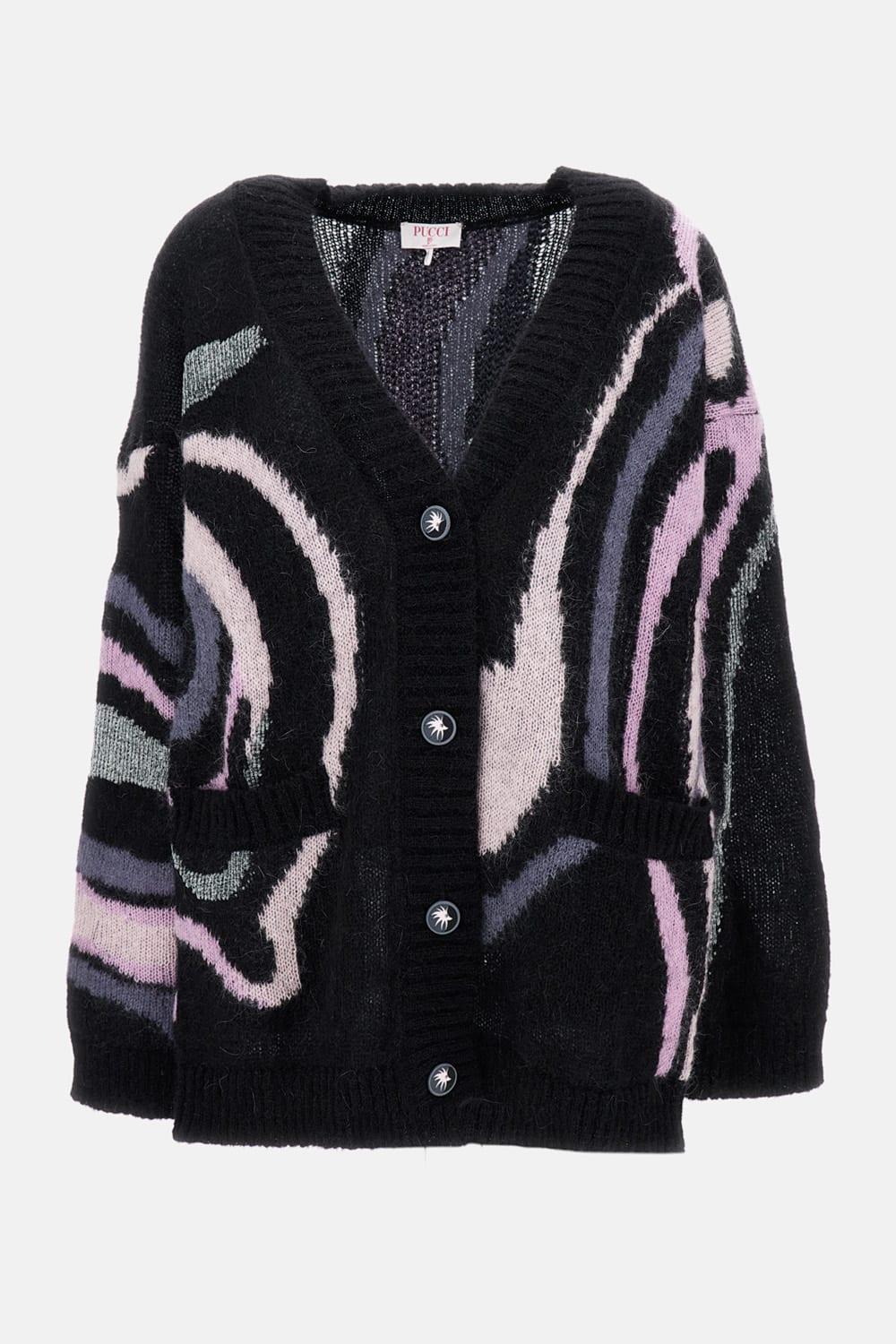 pucci mohair blend cardigan