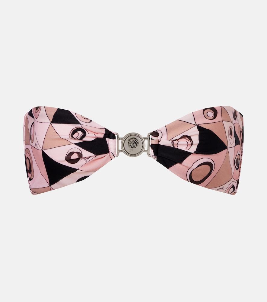 pucci occhi bandeau bikini top