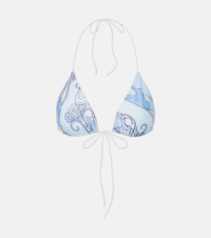 pucci orchidee bikini top