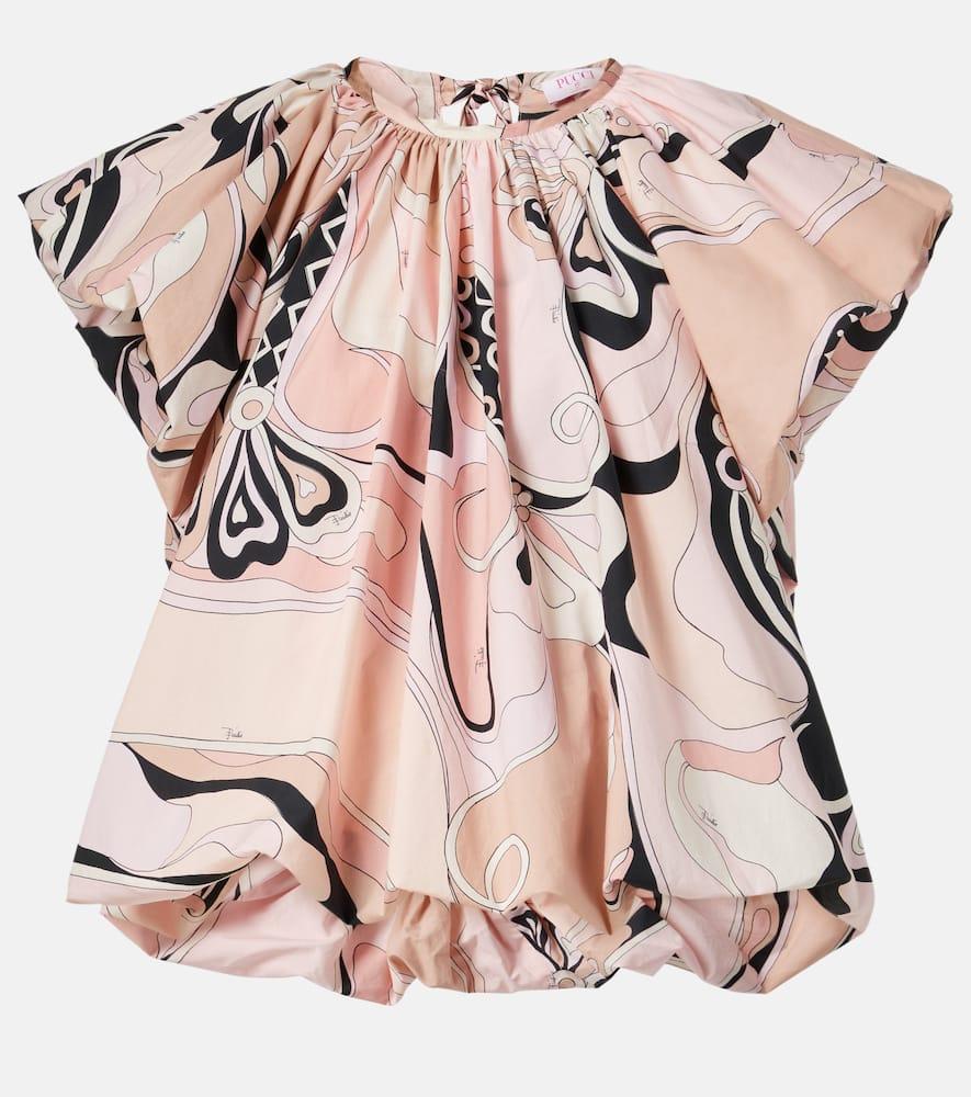 pucci orchidee cotton top