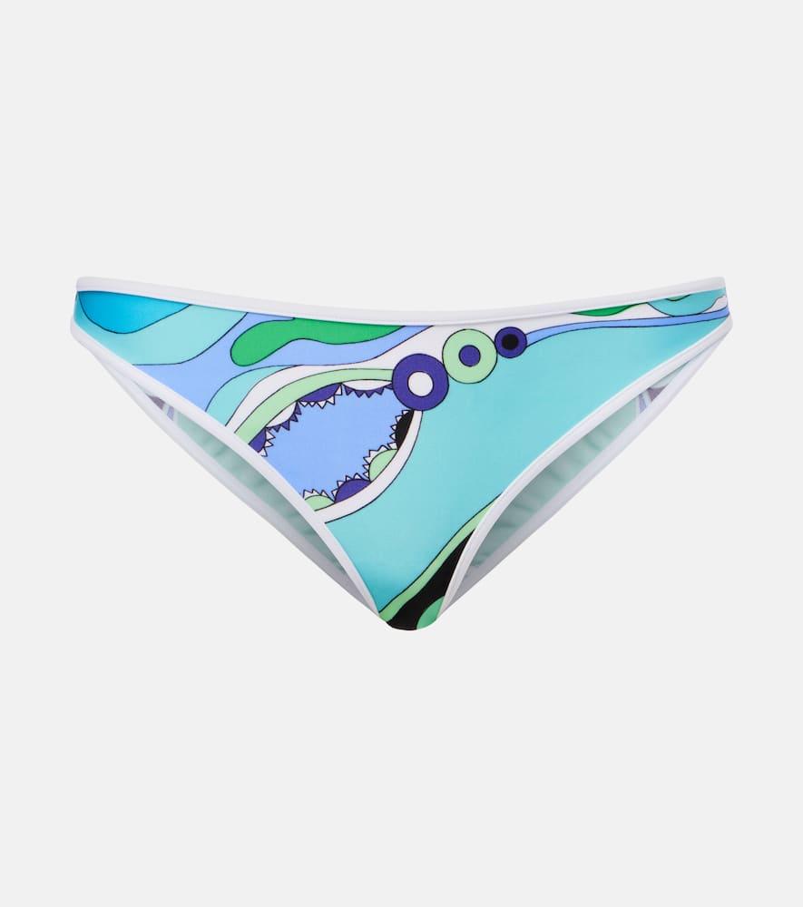 pucci orchidee printed bikini bottoms