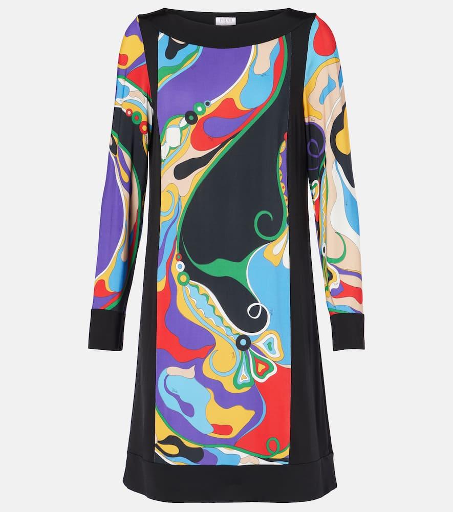 pucci orchidee shift dress