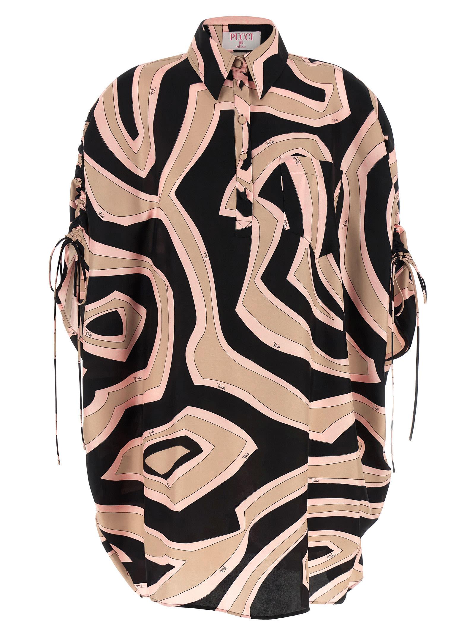 pucci short kaftan dress