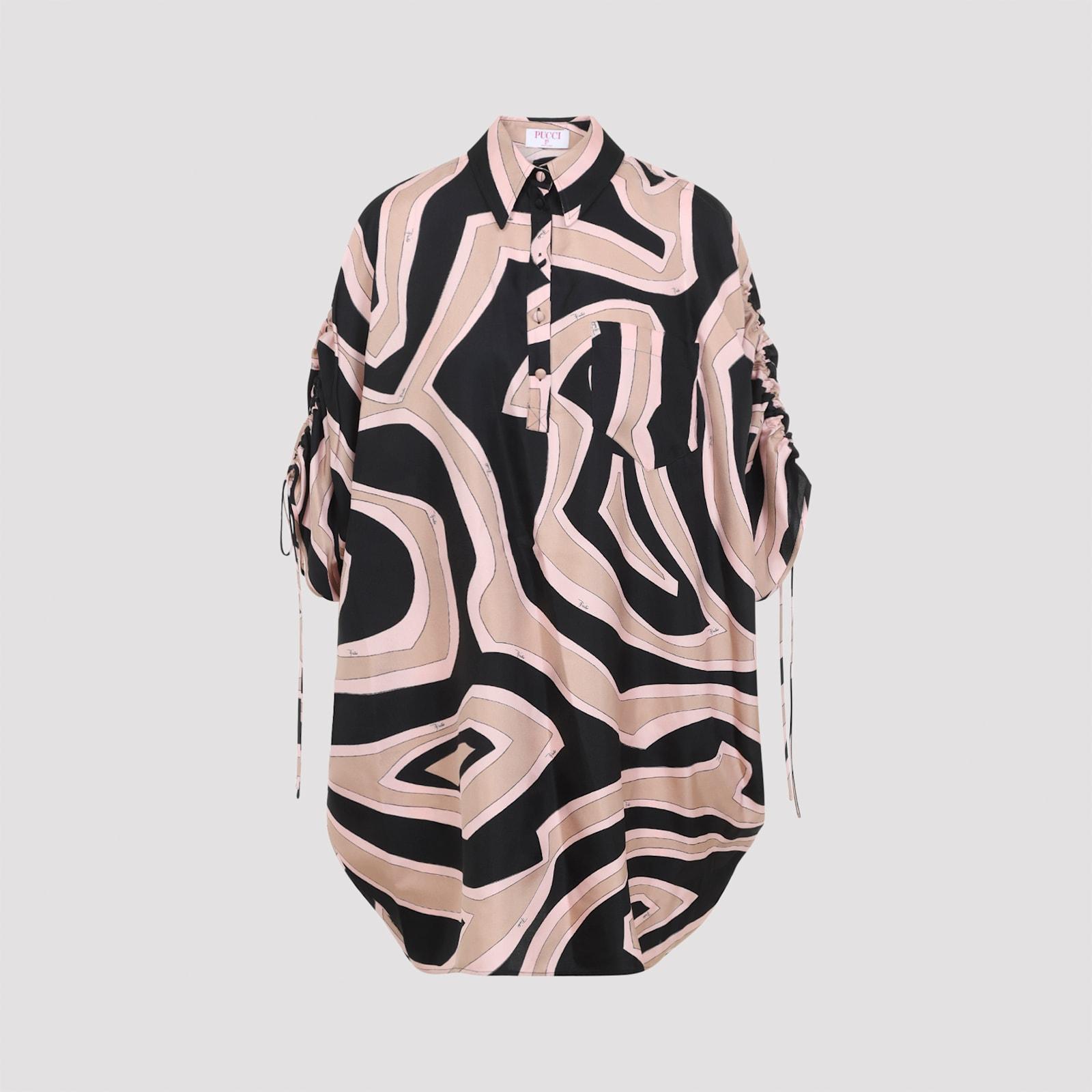 pucci silk mini dress