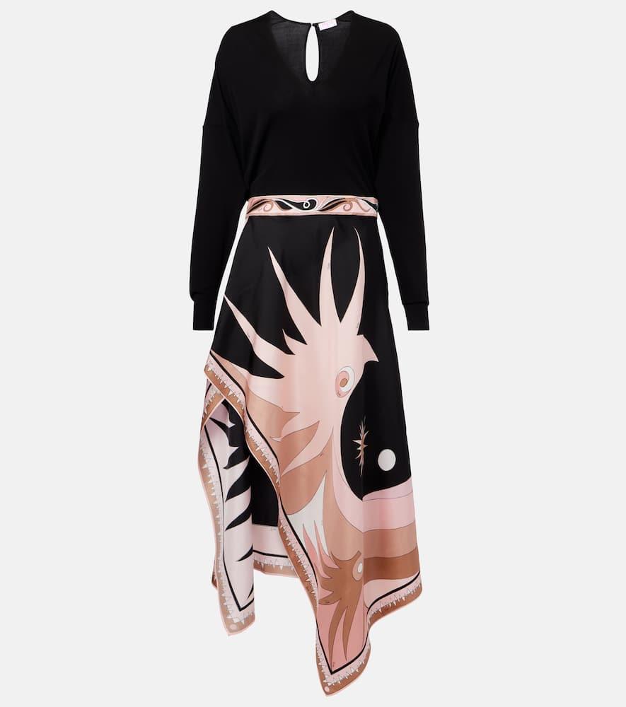 pucci stella knitted silk