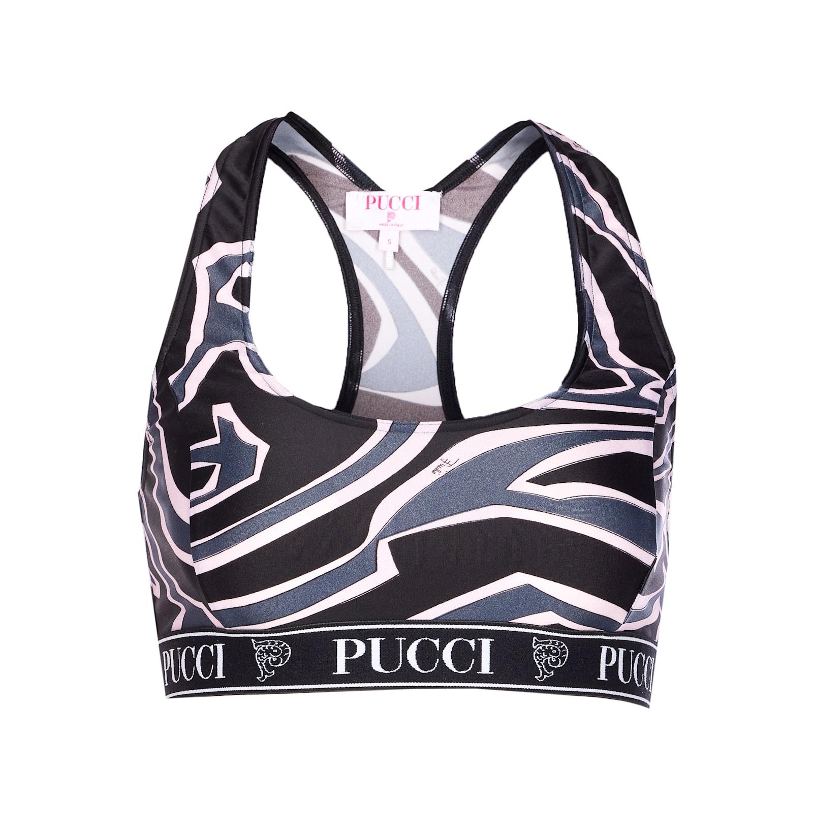 pucci top pesci print