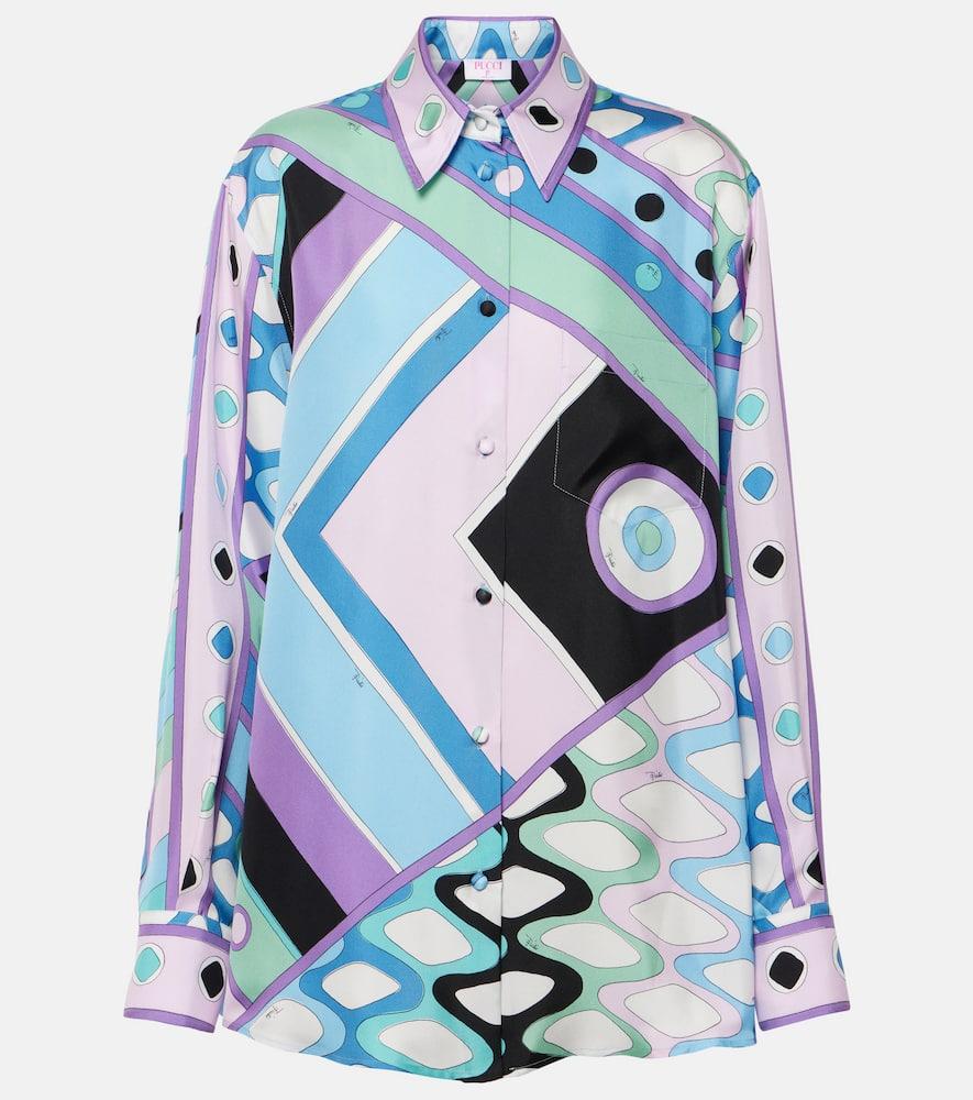 pucci vivara silk twill shirt