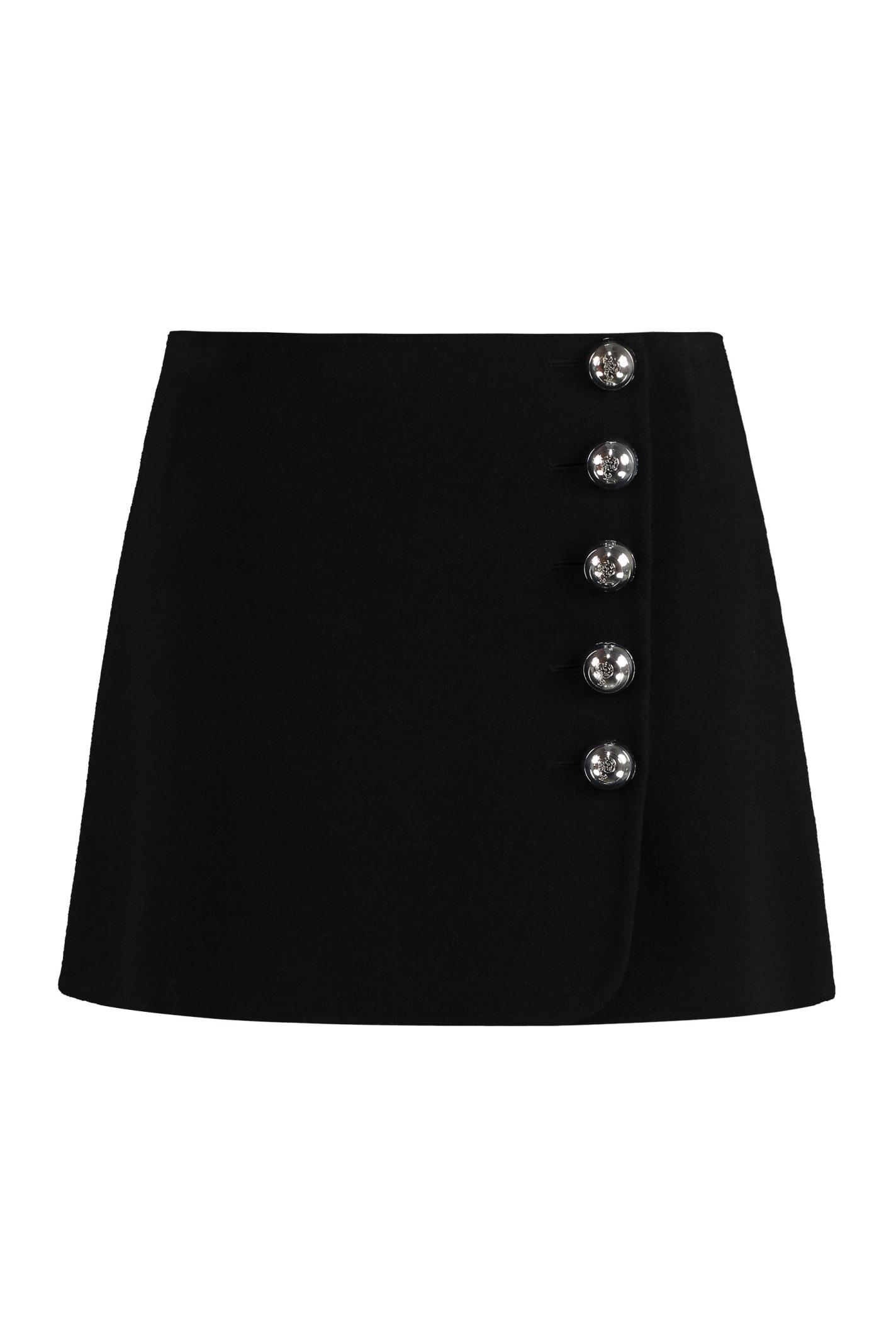 pucci wool mini skirt
