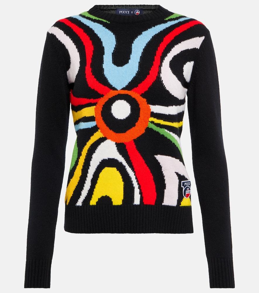 pucci x fusalp marmo wool sweater